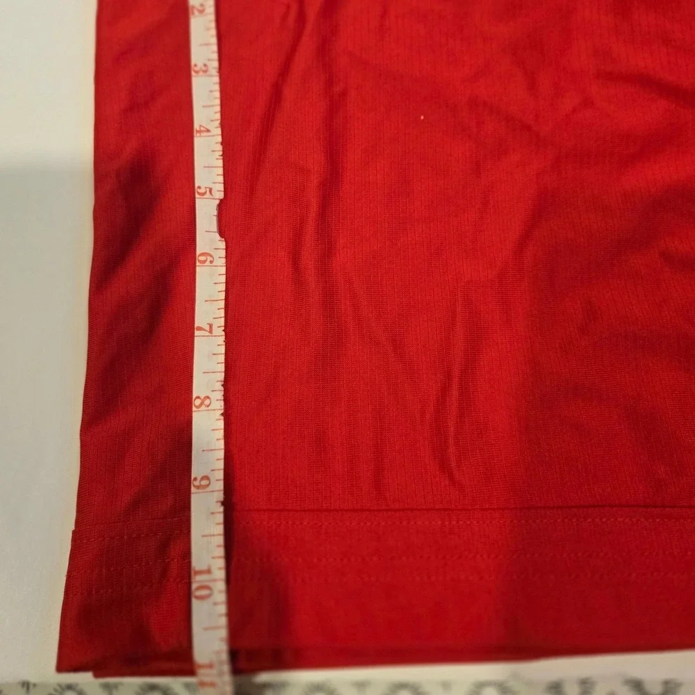 Under Armour Rutgers‎ Basketball Shorts Men's Size S/P Red Gray Heat Gear